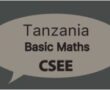 TANZANIA: BASIC MATHS (CSEE)